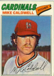 1977 Topps Baseball Cards      452     Mike Caldwell